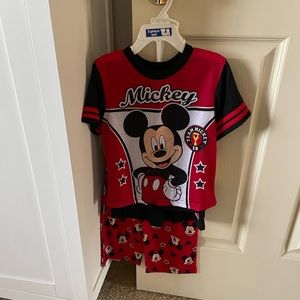 NEW w/tags Disney Mickey Mouse 3 piece Pajamas
